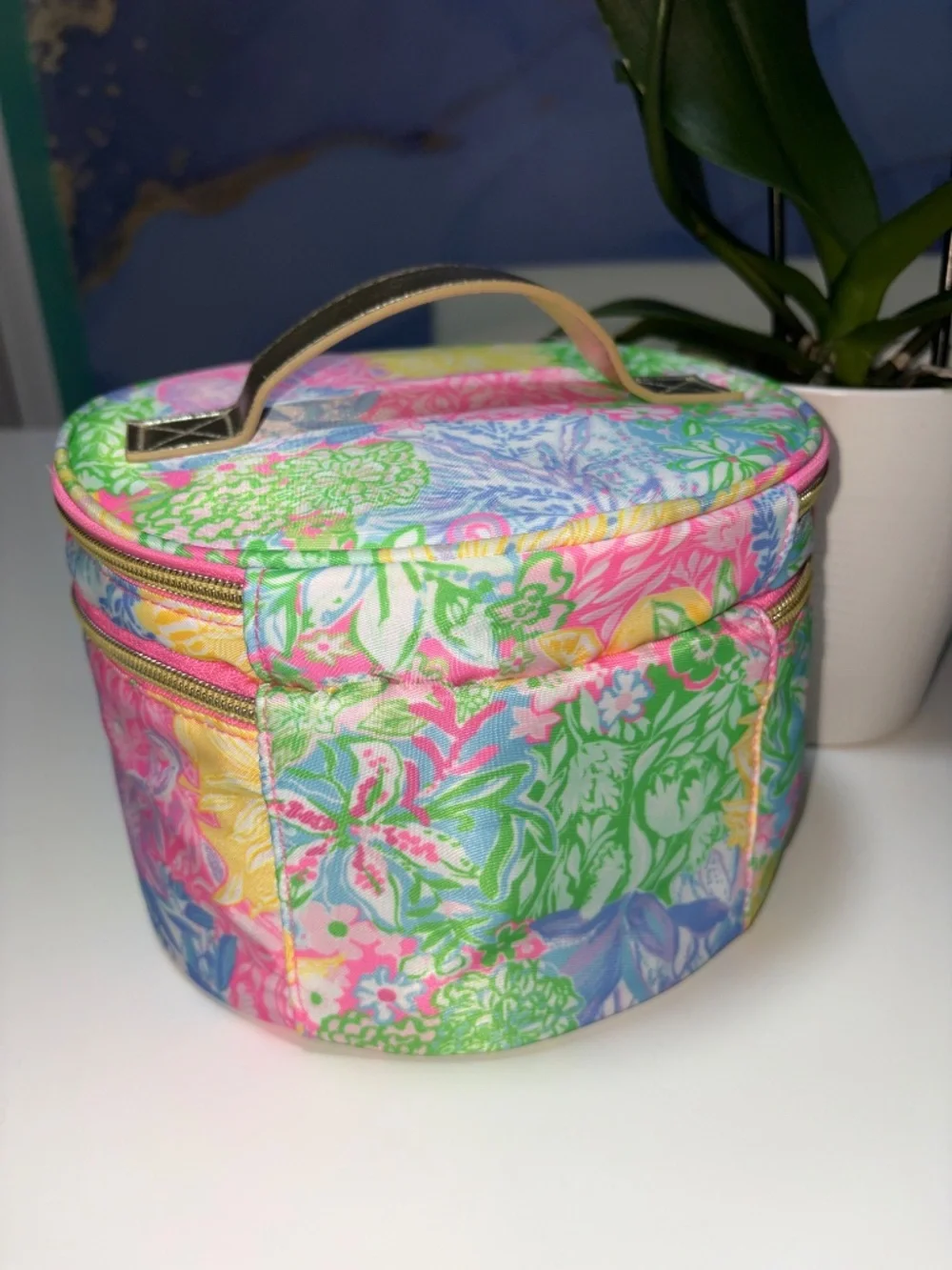Lilly Pulitzer makeup case